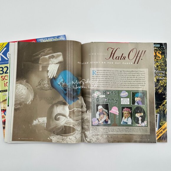 Creating Keepsakes 3 Scrapbook Magazines Crafting Photos - Picture 8 of 13